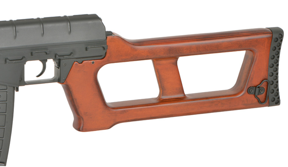 Vintorez VSS Built In Tracer Unit Muzzle Flash Effect AEG Full Wood & Metal by S&T