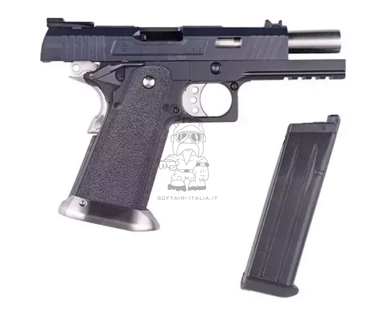 WE Allosaurus 4.3 Hi-Capa Metal Slide Force Series GBB by WE