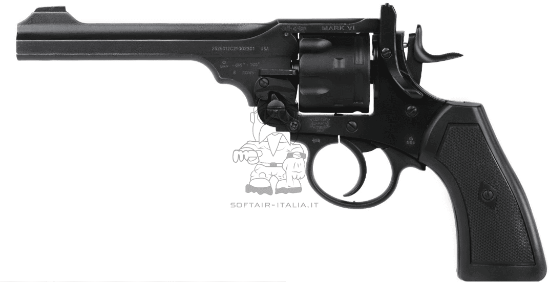 Webley Mark IV Punzonature e Loghi Originali Co2  by Viva Arms