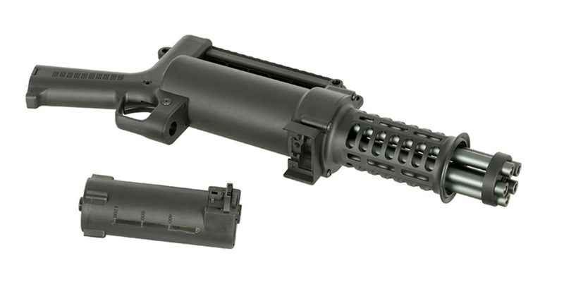 OFFERTE SPECIALI - SPECIAL OFFERS: Well WE23-S M134 Tactical Gatling Pro Micro Mini Vulcan Rotary AEG by Well