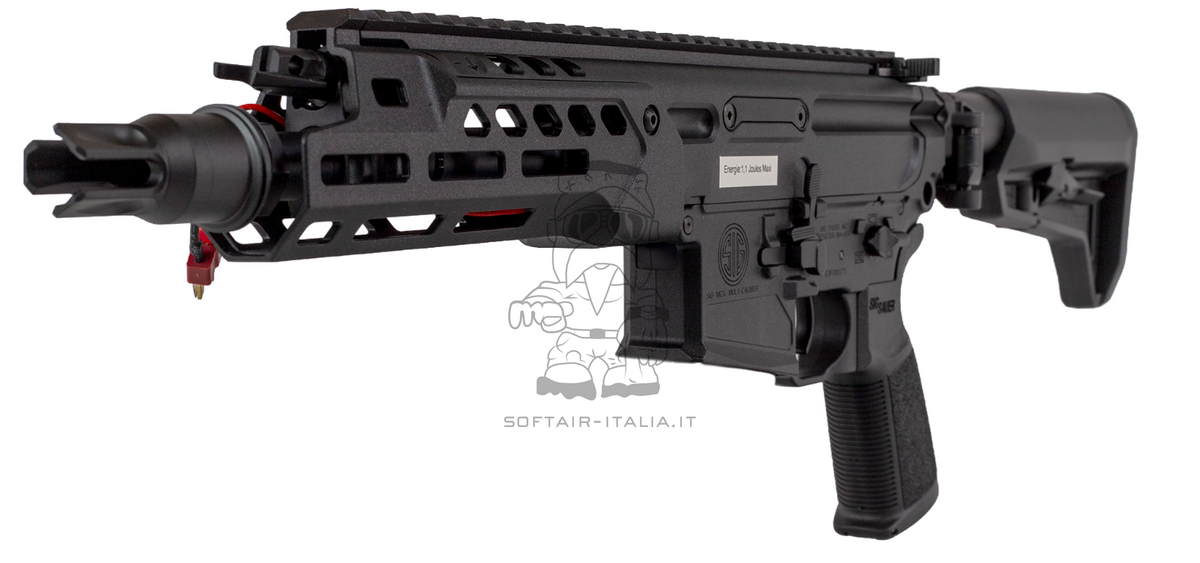 Well MCX RSAR SMG Style Pro WE10-7P-1 Mosfet AEG by Well