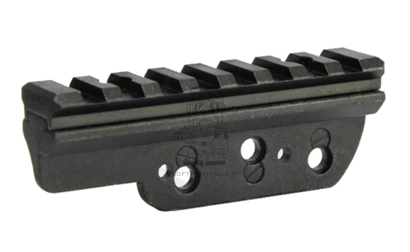 ZF39 K98 - KAR98K Scope Side Mount w. Mini Rail Staffa Laterale con Anelli 1" Per Ottica ZF39 con Mini Slitta 20mm by S&T
