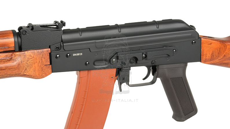 AK74 Full Steel Wood & Metal AEG by Cyma