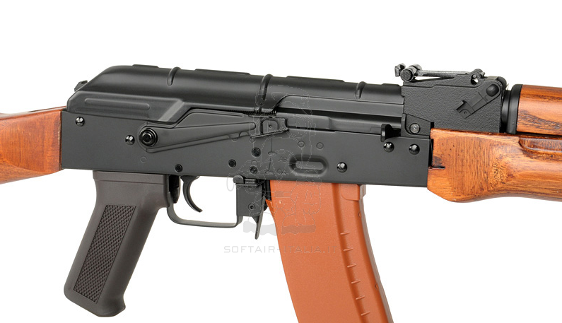AK74 Full Steel Wood & Metal AEG by Cyma