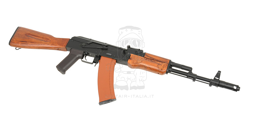 AK74 Full Steel Wood & Metal AEG by Cyma