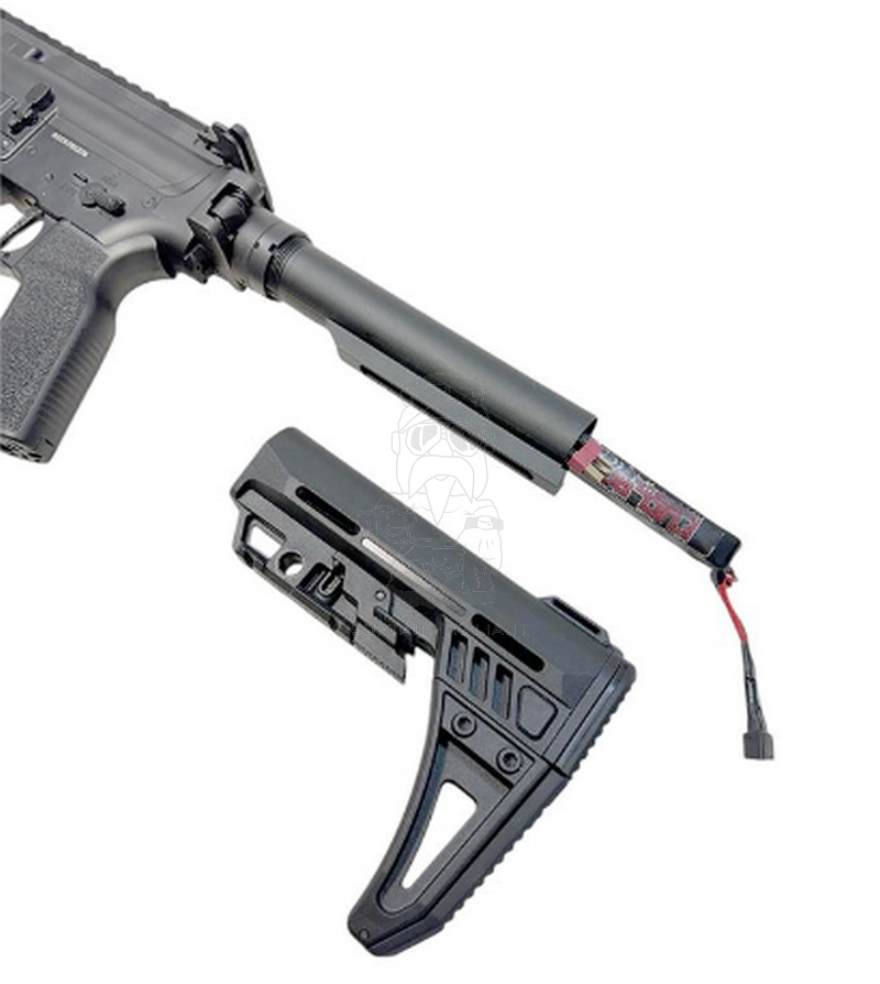 Arcturus X C.A.T. M4 - AR15 Explorer 8.5" Folding Stock AR FE™ Optical ETU Mosfet AEG Carbine by Arcturus