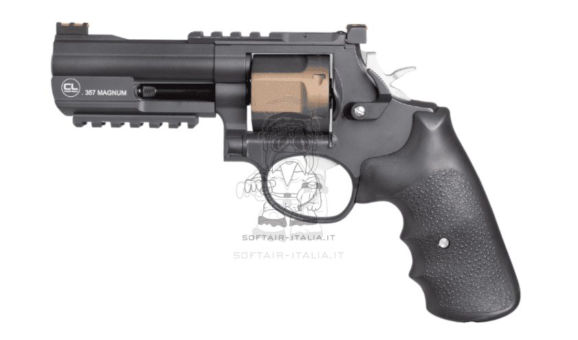 Ares .357 CL Project Revolver Combat Version Matte Black and Bronze Finish by Ares