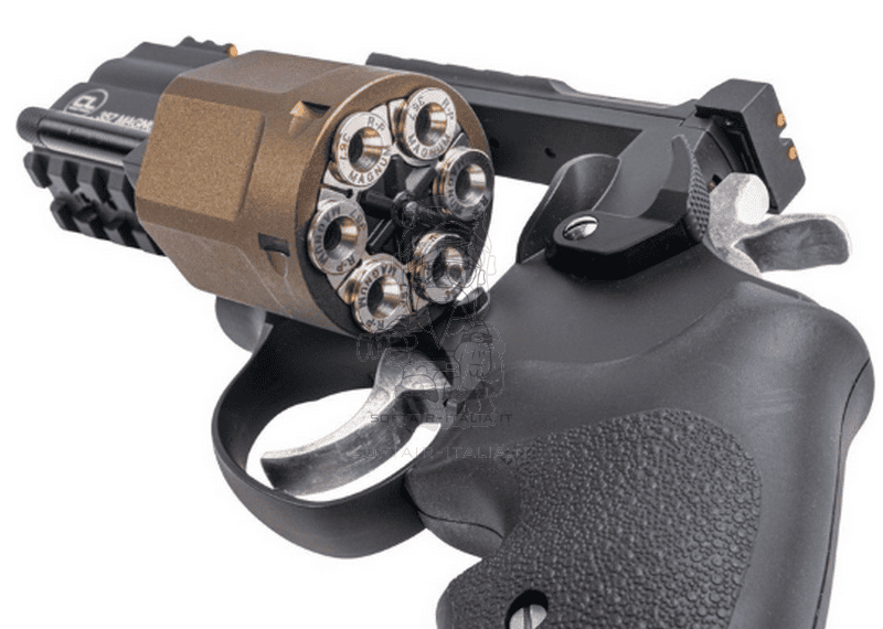 Ares .357 CL Project Revolver Combat Version Matte Black and Bronze Finish by Ares