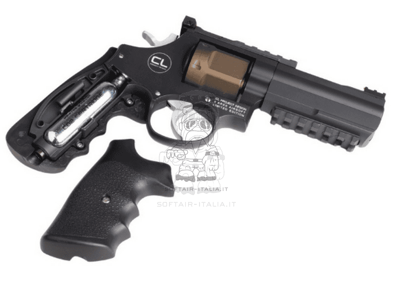 Ares .357 CL Project Revolver Combat Version Matte Black and Bronze Finish by Ares