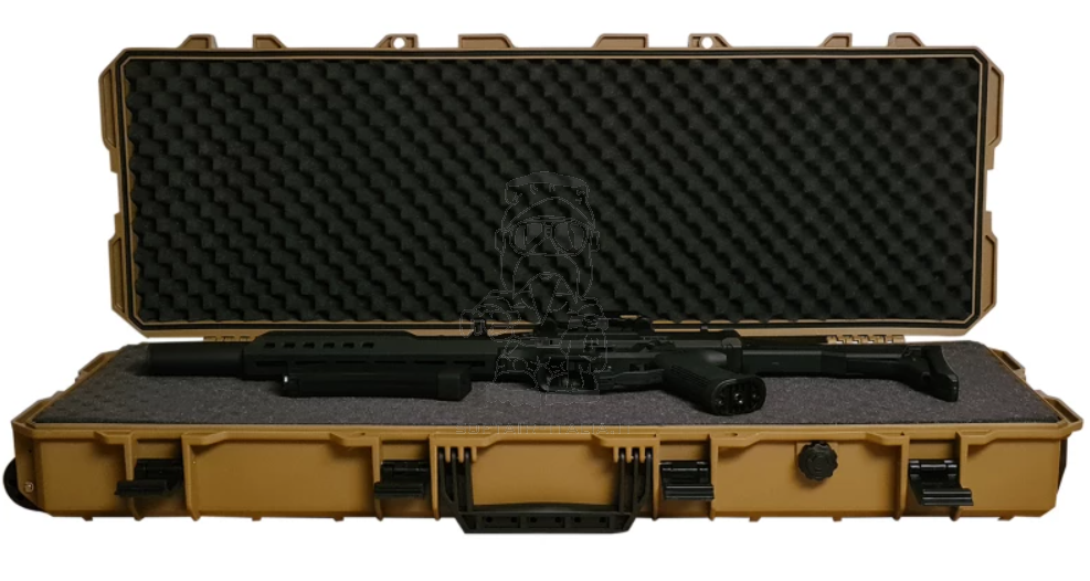 ASG Hard IP67 Rifle Tan Case 100 x 35 x 14cm. Valigia Rigida by ASG