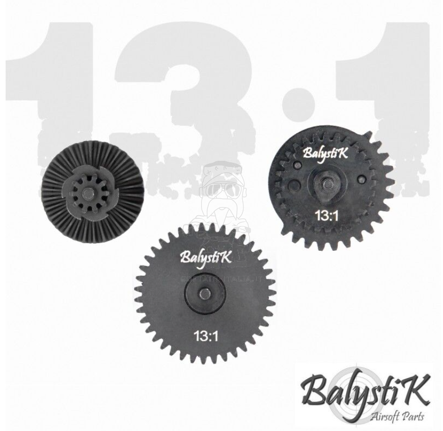 Balystic 13:1 Steel  CNC High Speed Gear Set by Balystic