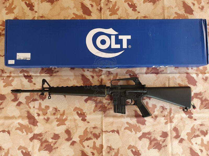 Colt M161A1 VN Vietnam Scritte e Loghi Originali Full Metal w. VN3 Prong Flash Hider by Cybergun > E&C