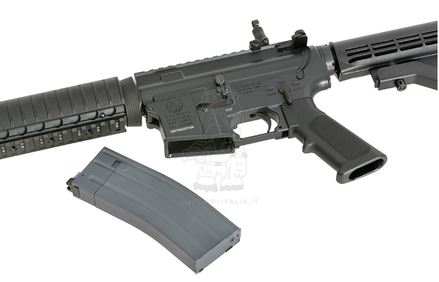 Colt M4 RIS 14,5" Fully Licensed Original Markings & Logo GBB Lighting Series by Cybergun > CYMA CGS