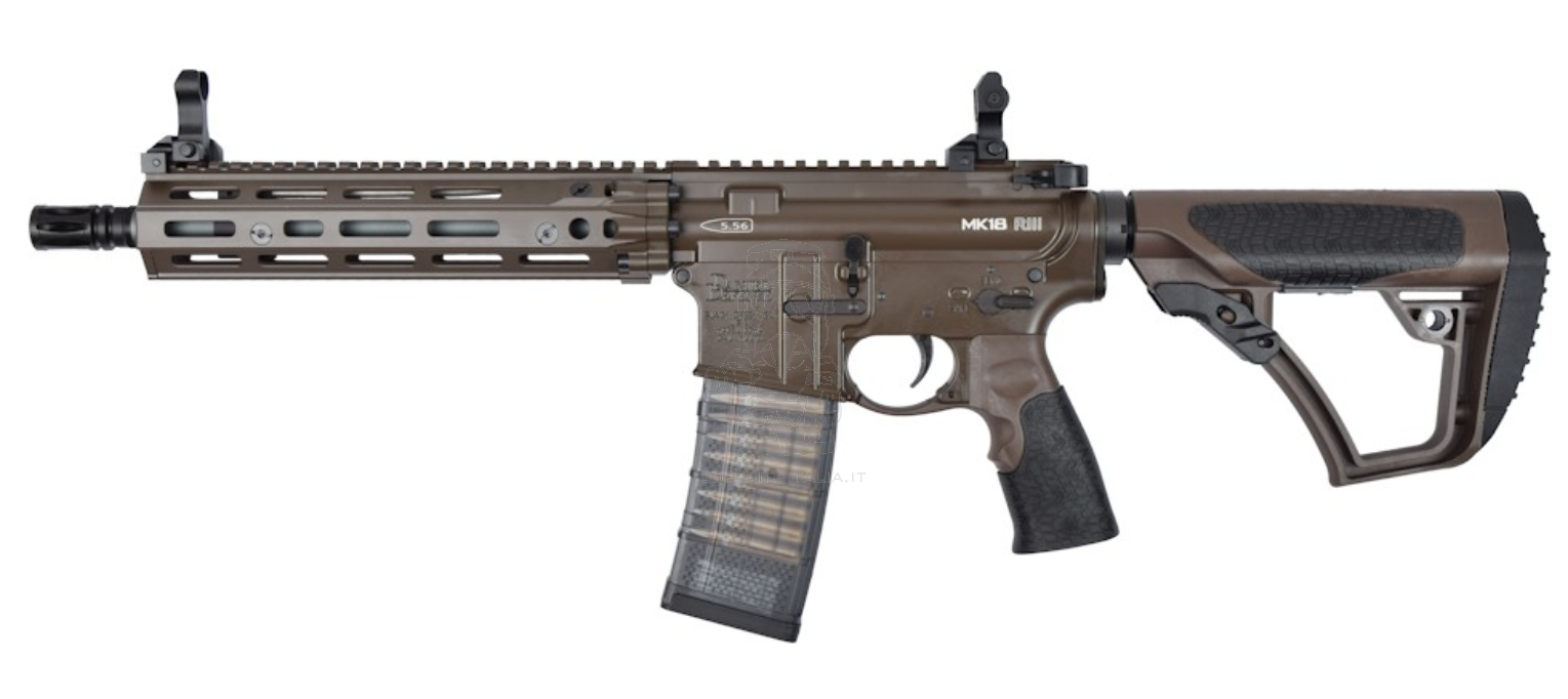 OFFERTE SPECIALI - SPECIAL OFFERS: EMG MK18 RIII Daniel Defense 9.5inch CGS GBBR Bronze - DE Dark Earth by EMG > Cyma