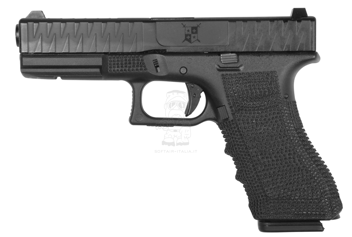Delta Armory G17 Type Metal Slide P7 Mod P05 GBB Gas Blow Back Airsoft Pistol by Delta Armory