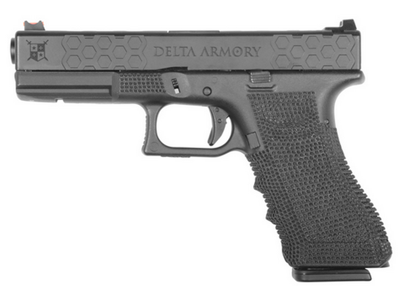 Delta Armory G17 Type  P17 Mod P03 Metal Slide GBB Gas Blow Back Airsoft Pistol by Delta Armory