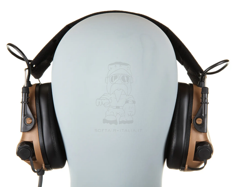 Earmor M32 MOD.4 Tactical Hearing Active Ear Defenders Tan Version by Earmor