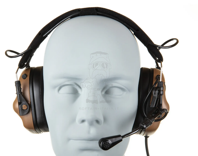 Earmor M32 MOD.4 Tactical Hearing Active Ear Defenders Tan Version by Earmor