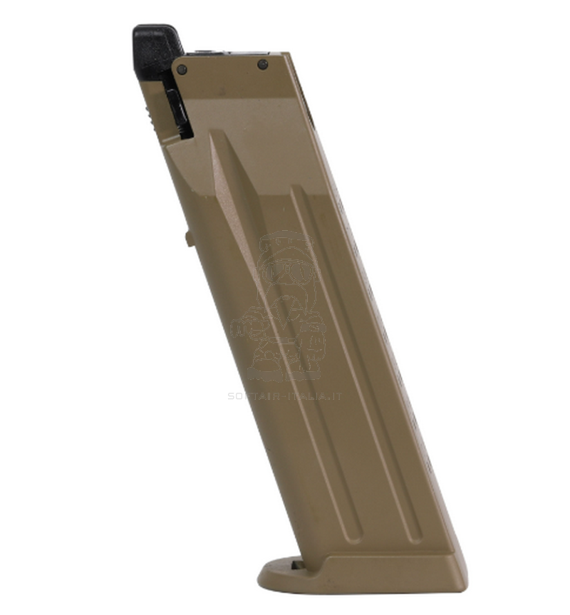 FN 509 Herstal FDE Flat Dark Earth Metal Slide Civilian Co2 Version by Cybergun KWC
