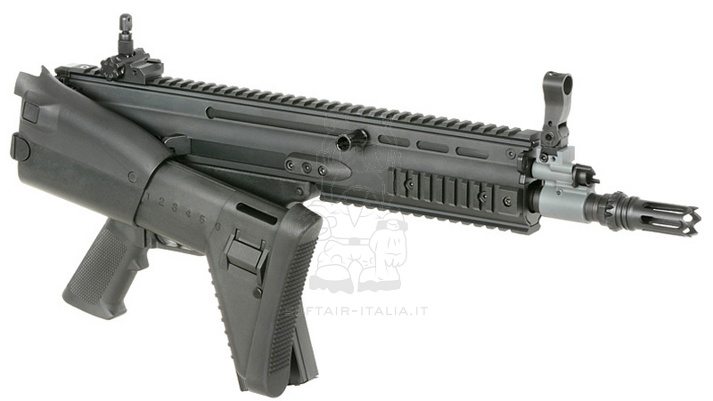 FN SCAR-L High Speed 25rps Configuration ETU Eshooter Gen 2 Black Version by Cybergun Cyma Platinum