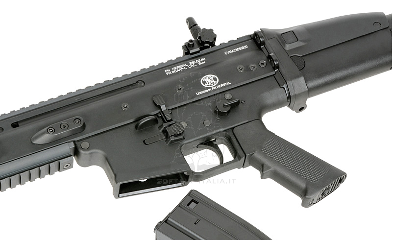 FN SCAR-L High Speed 25rps Configuration ETU Eshooter Gen 2 Black Version by Cybergun Cyma Platinum