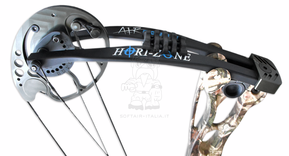 Hori-Zone Compound Camo Bow Air Bourne Arco 40 > 70LBS Libbre by Hori-Zone