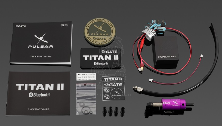 HPA Pulsar D System Titan II Bluetooth Rear Wire Cavetteria Posteriore  by Gate