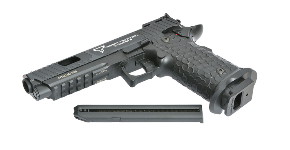 JW3 John Wick TTI Taran Tactical Innovation Combat Master Mosfet AEP 34bb Magazine by Cyma