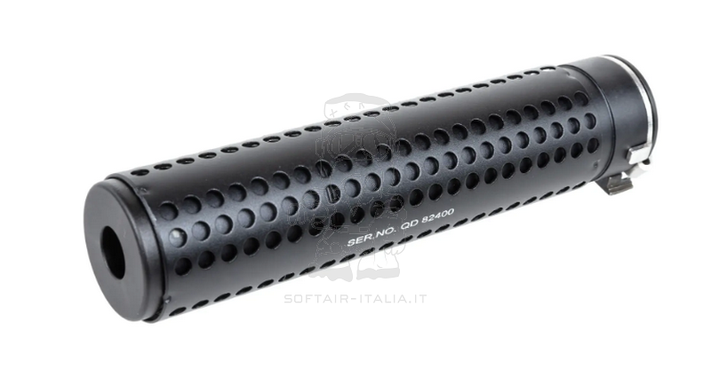 KAC M4 - AR15 QD Aluminum Suppressor HY-212 Silenziatore Airsoft 170 x 35mm CCW 14mm by Cyma