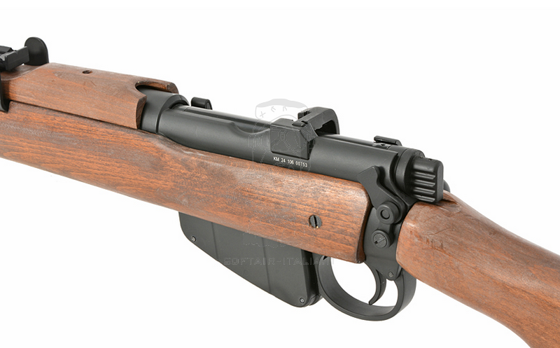 Lee Enfield SMLE NO.1 MK III Full Wood & Metal 6 Shells Ejecting Sprin