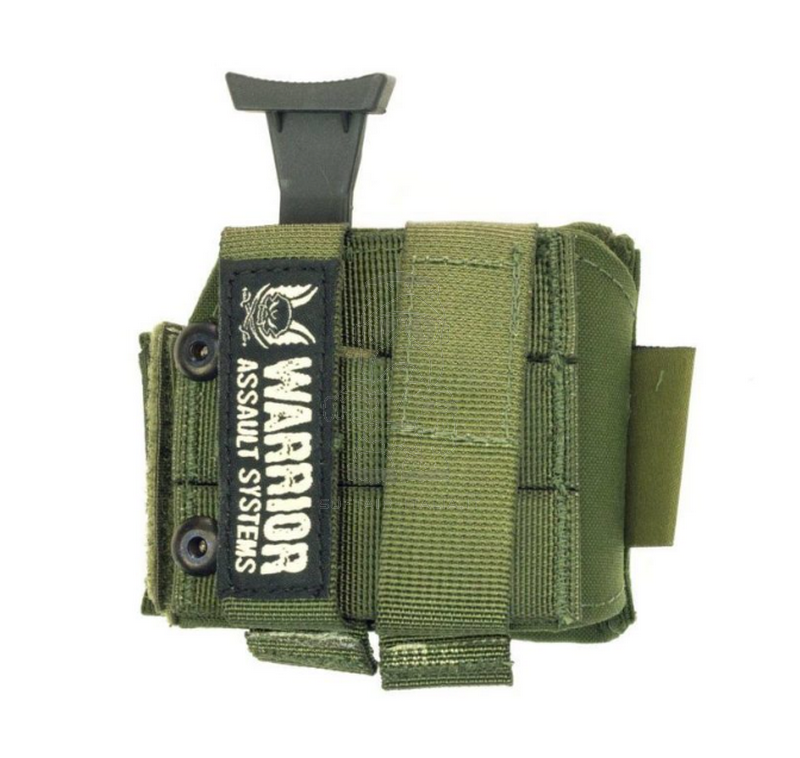 Left Handed Universal Pistol Holster OD Fondina Mancina Universale by Warriors Assault System