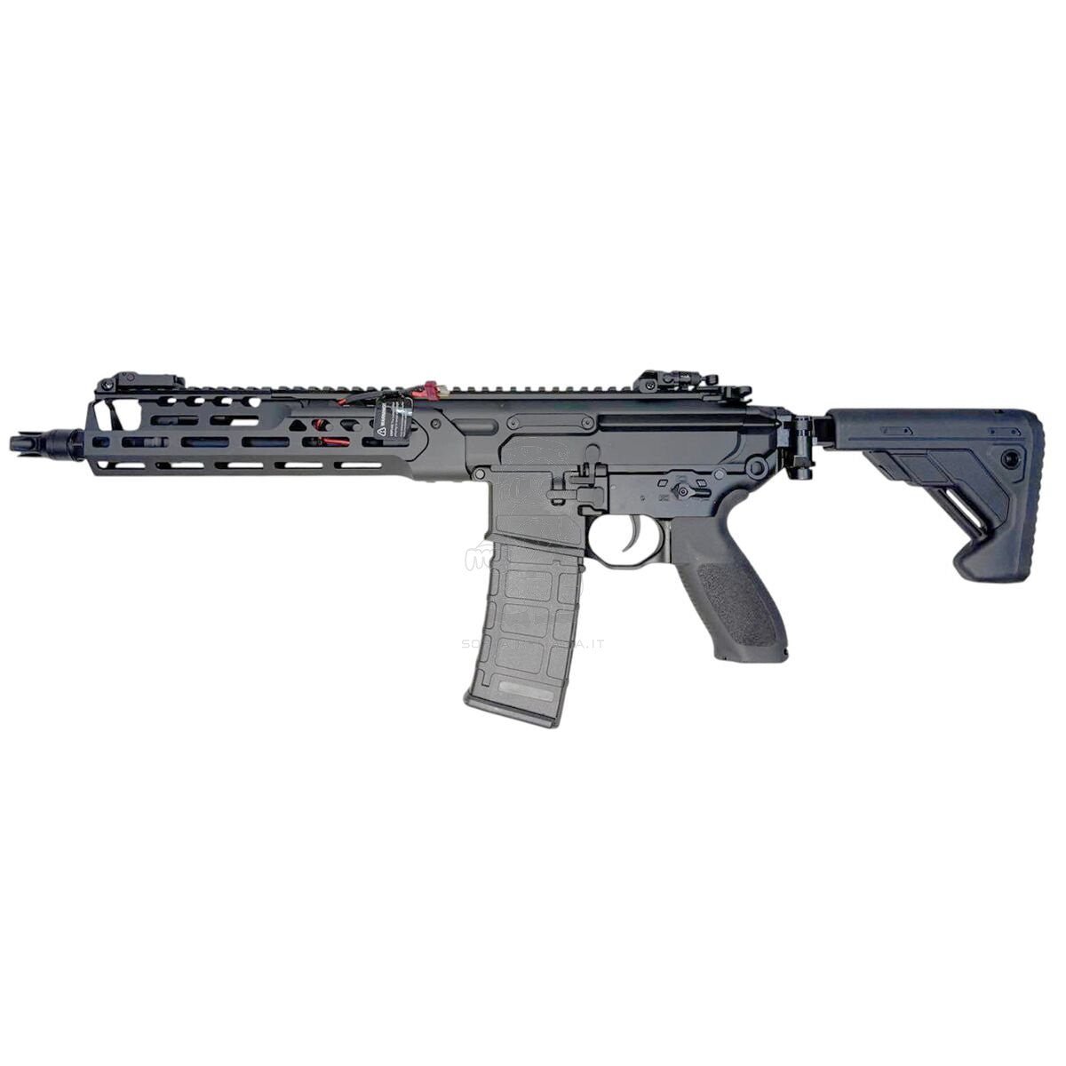 E&C MCX Spear-LT Type 10.3" Full Metal Replica ETU Black Version AEG by E&C