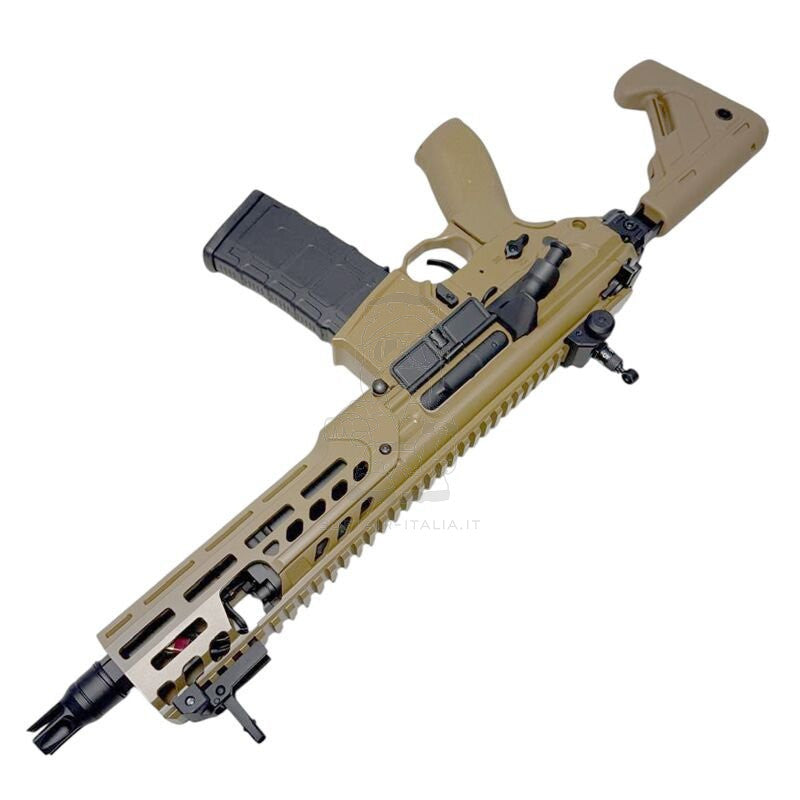 E&C MCX Spear-LT Type 8" Full Metal Replica ETU FDE Flat Dark Earth Version AEG by E&C