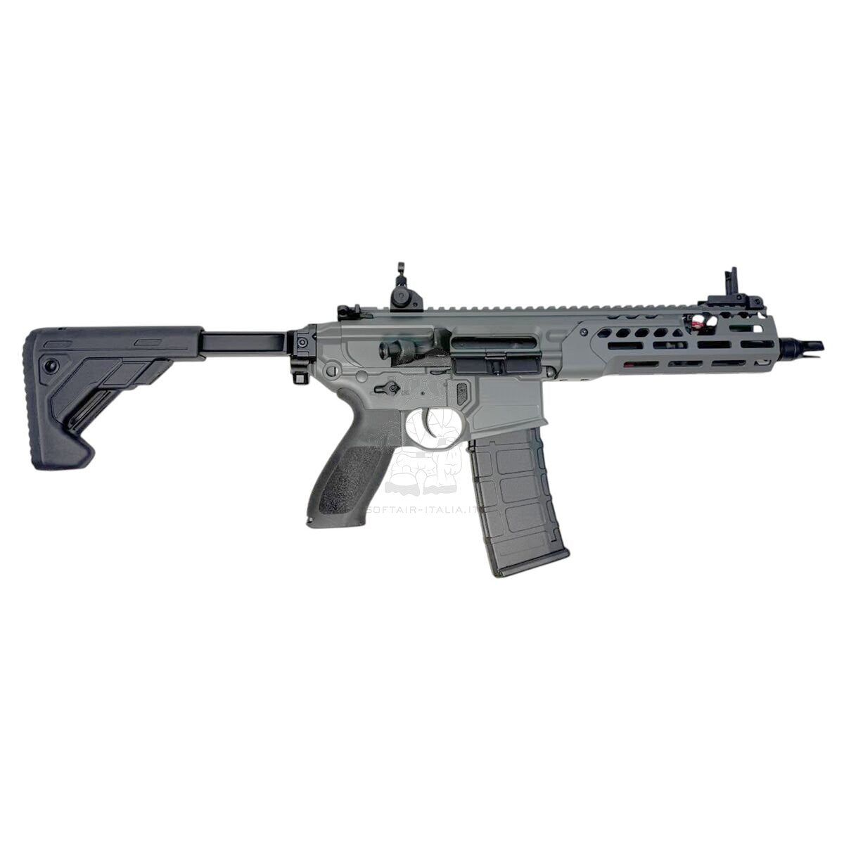 E&C MCX Spear-LT Type 8" Full Metal Replica ETU Grey Version AEG by E&C