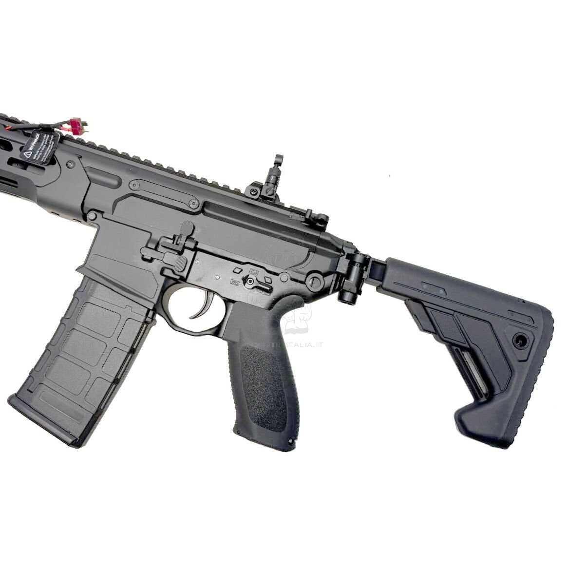 E&C MCX Spear-LT Type 8" Full Metal Replica ETU Black Version AEG by E&C