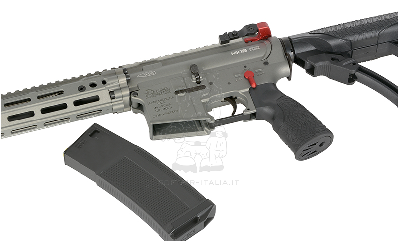 MK18 Daniel Defense RIII 10.3" Gen2 ETU Eshooter AEG Grey Version by Cyma Platinum