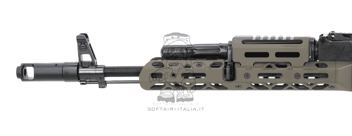 Specna Arms AK-74s x KPYK SA-PJ13 Prime™ Aster ETU BLDC™ Half OD Olive Drab Version by Specna Arms