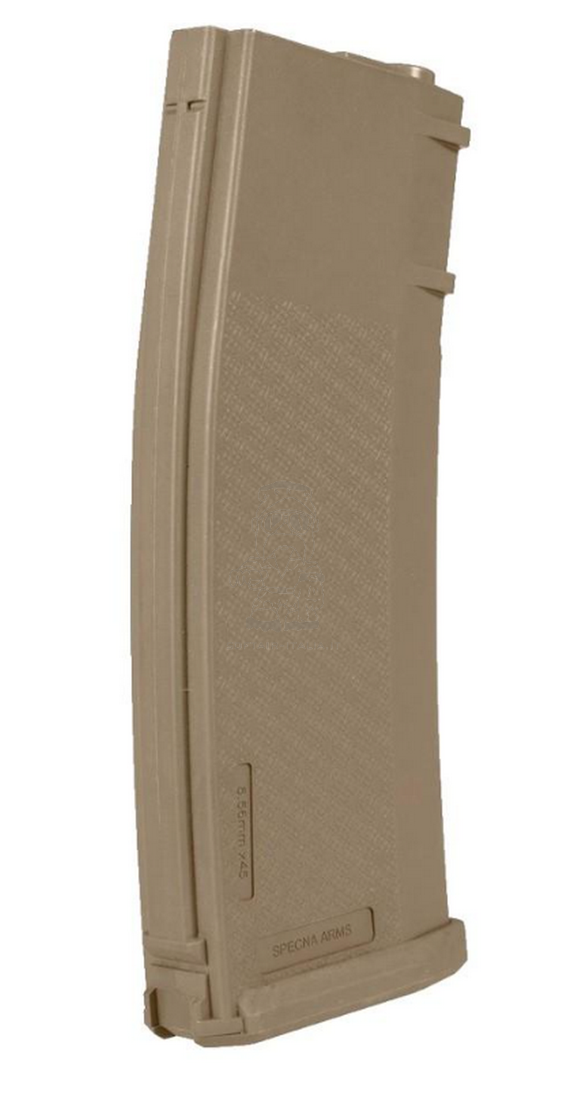 Specna Arms AR15 - M4 S-Mag 125bb Polymer Mid Cap Magazine Caricatore Monofilare Dark Earth Tan by Specna Arms