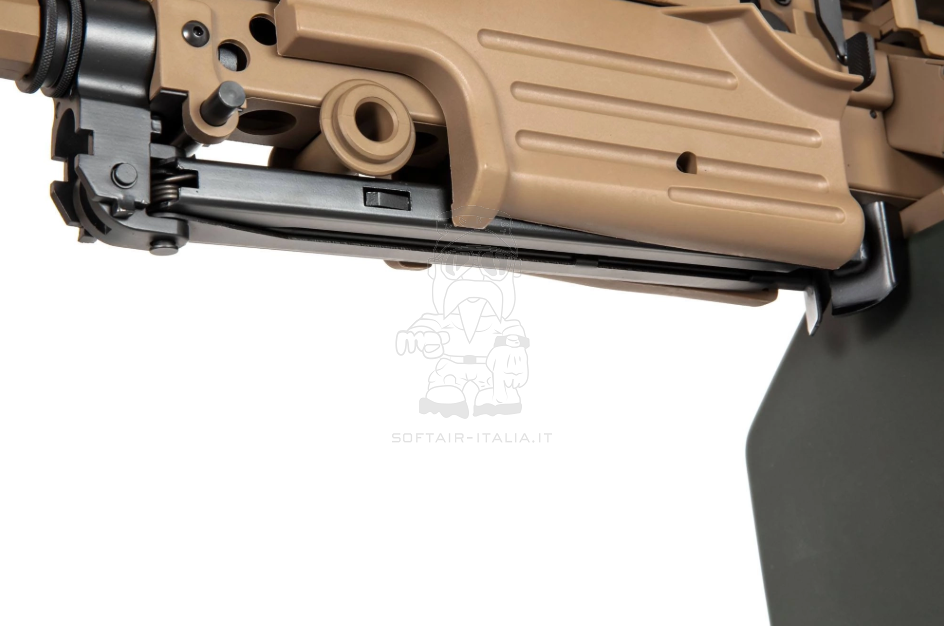 Specna Arms M249 PARA SA-249 CORE™ Machine Gun Desert Tan AEG by Specna Arms