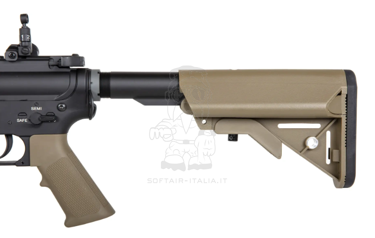 Specna Arms M4 SA-A33 ONE™ Kestrel™ ETU Brushless Motor AEG Chaos Bronze - Black Dual Color Version by Specna Arms