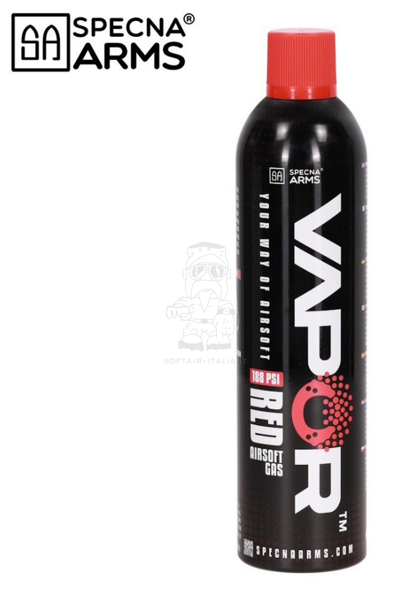 Specna Arms Vapor™ Red 188 PSI - 25° Green Gas 600ml Echo Friendly by Specna Arms