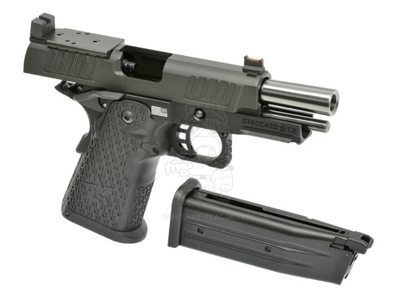 Army R612 STACCATO FireArms - EMG - Army Armament R612 STACCATO 2011 C2 GBB Gas