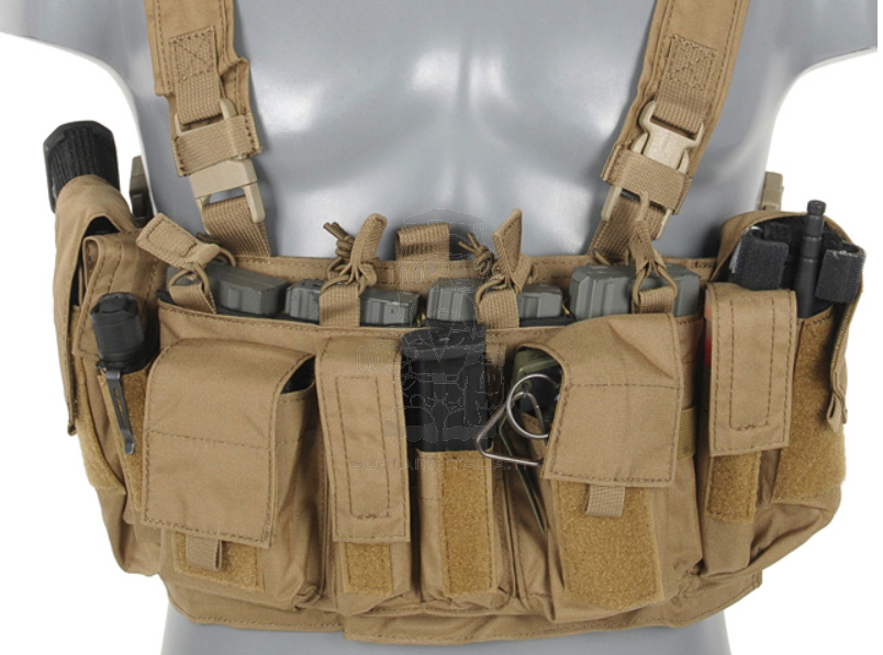 Tactical UW Gen.4 Chest Rig Mayf. Style Coyote Brown by EmersonGear