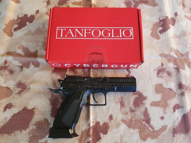 Tanfoglio Gen 2 Limited Custom Co2 GBB Airsoft Pistol by KWC > Cybergun