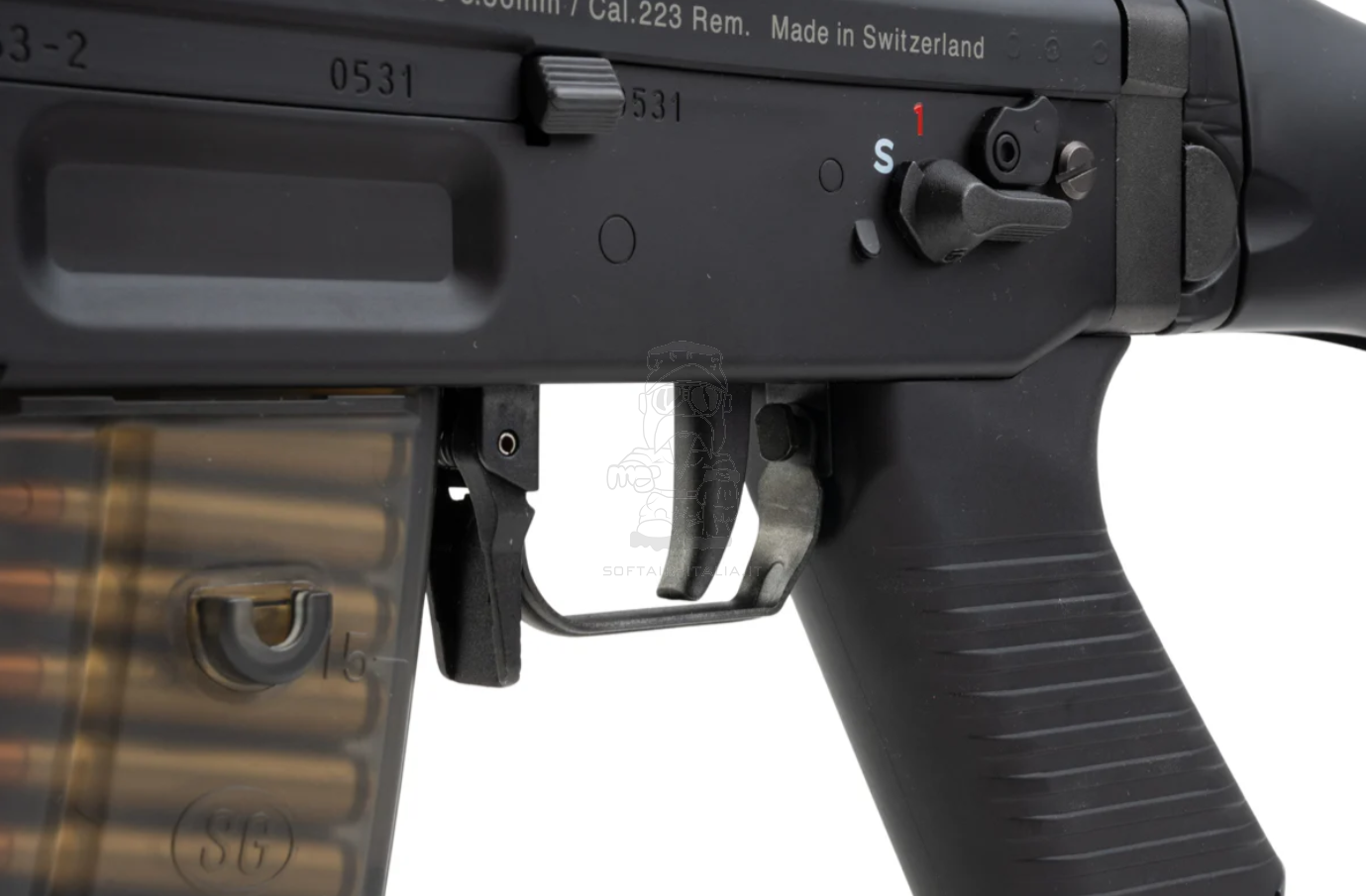 Tokyo Marui SIG SG553 Plus+ FET System AEG w. Folding Stock by Tokyo Marui