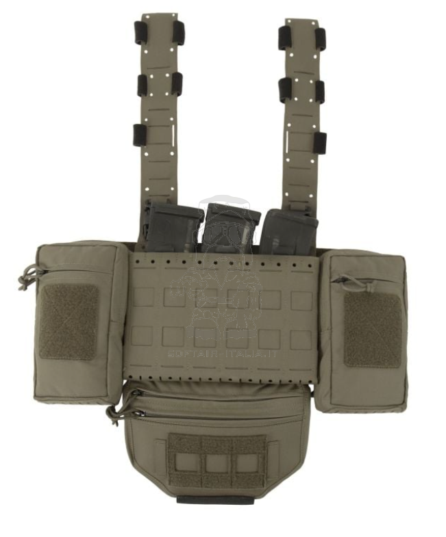 Warrior Assault System MCR MK1 Type 1 Delta Chest Rig Ranger Green by Warrior Assault System