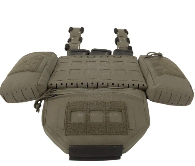 Warrior Assault System MCR MK1 Type 1 Delta Chest Rig Ranger Green by Warrior Assault System