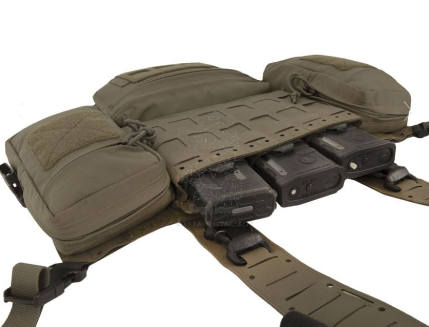 Warrior Assault System MCR MK1 Type 1 Delta Chest Rig Ranger Green by Warrior Assault System