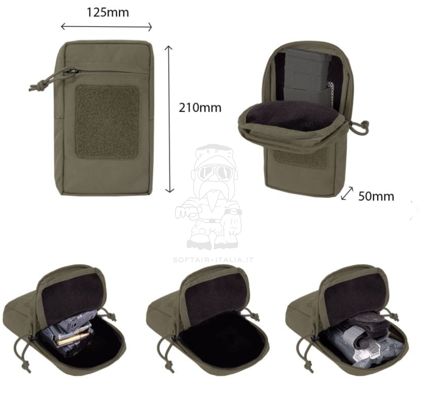 Warrior Assault System MCR MK1 Type 1 Delta Chest Rig Ranger Green by Warrior Assault System