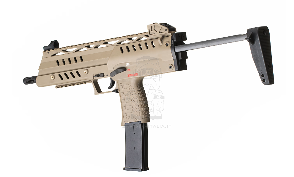 WE SMG-8 GBR Gen.4 PDW - AR9 Tan Version by WE